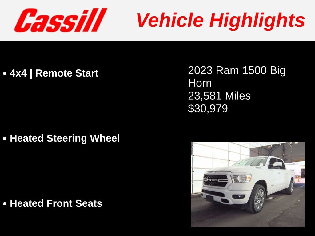 Used 2023 RAM 1500 Big Horn image 3