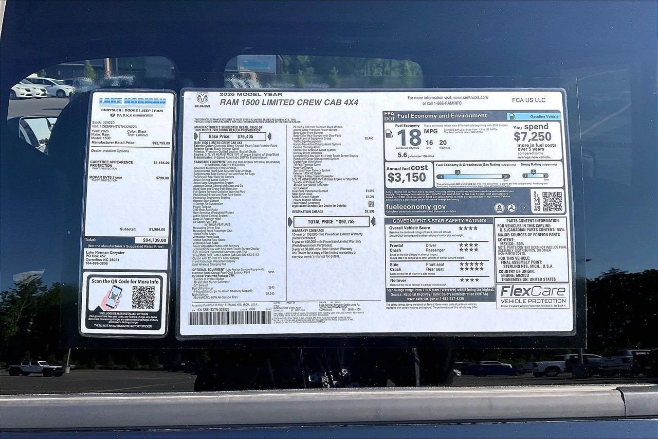 New 2026 RAM 1500 Limited AWD/4WD image 41