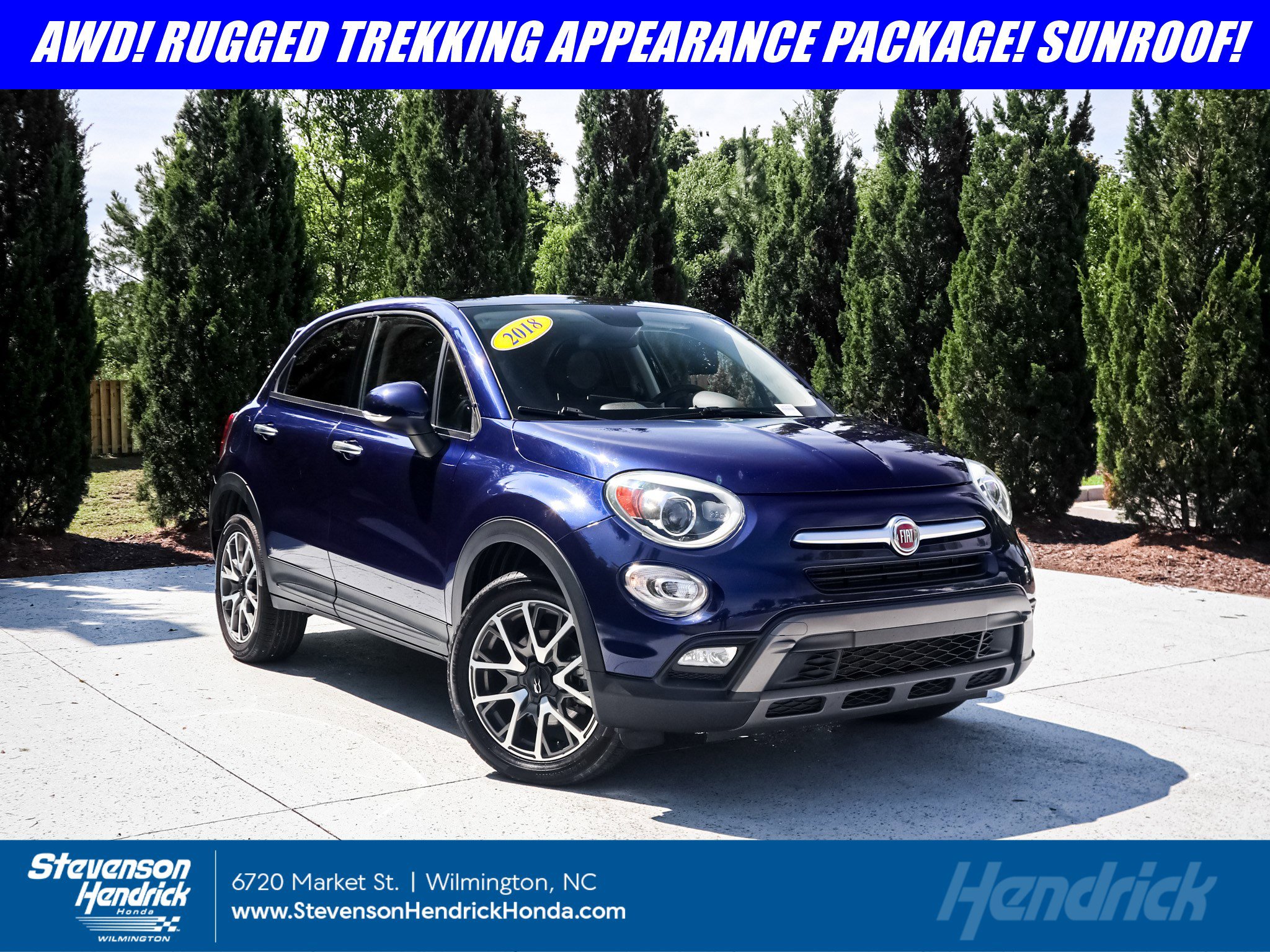 Used 2018 FIAT 500X Trekking