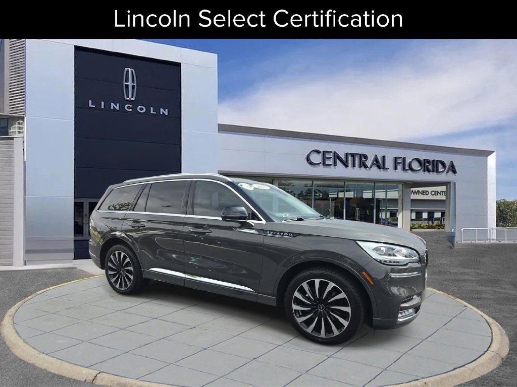Certified 2023 Lincoln Aviator Black Label Grand Touring w/ Class IV Trailer Tow Package