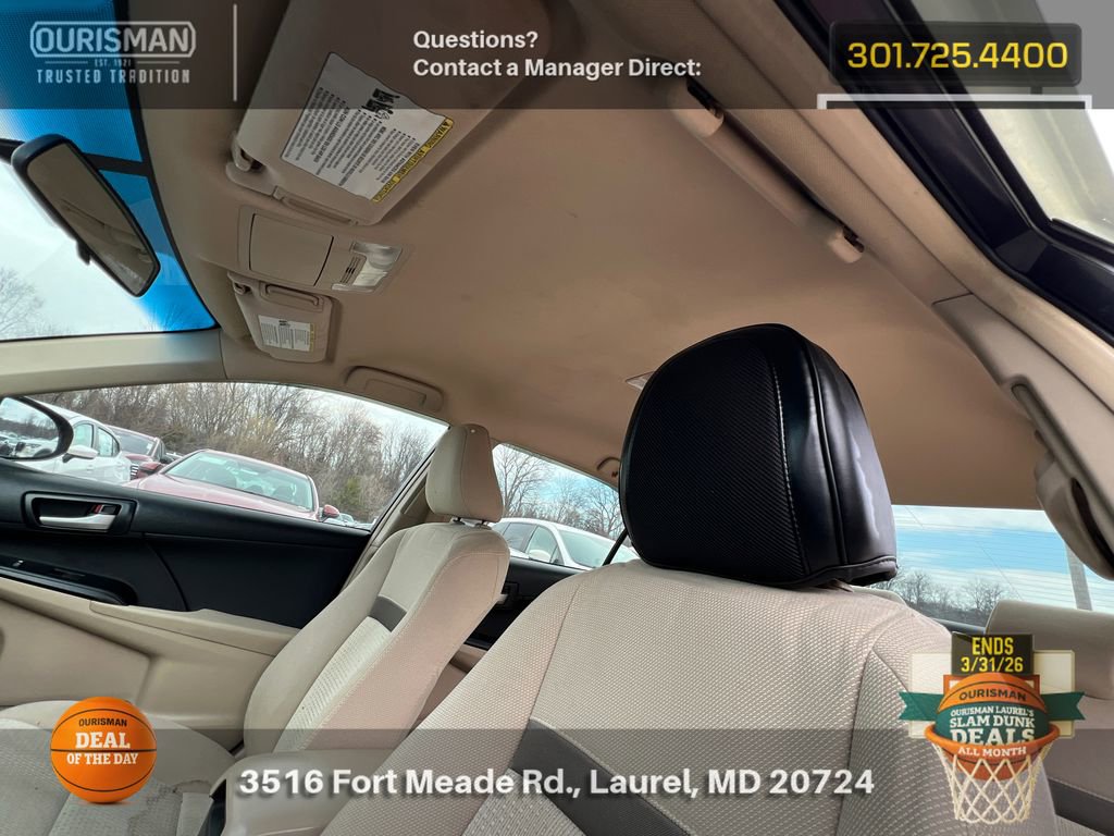Used 2013 Toyota Camry LE image 14