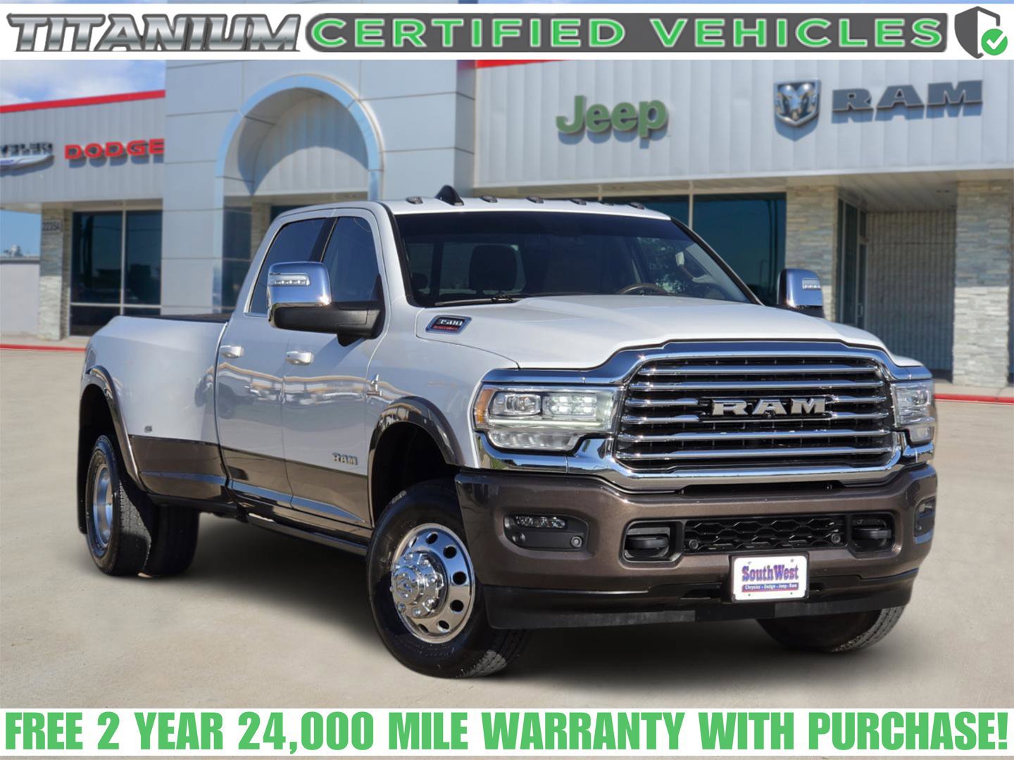 Used 2024 RAM 3500 Limited w/ Towing Technology Group AWD/4WD 360° Tour