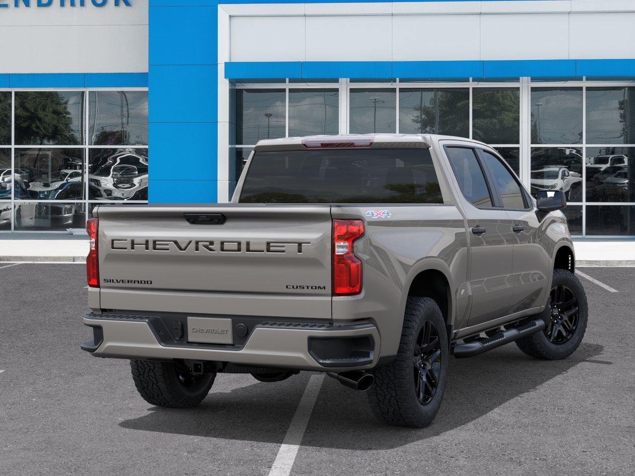 New 2026 Chevrolet Silverado 1500 Custom w/ Turbomax Blackout Package AWD/4WD image 6