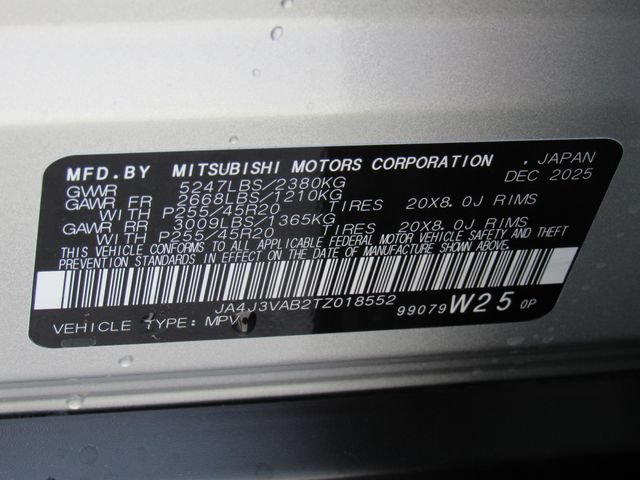 New 2026 Mitsubishi Outlander SE FWD image 23