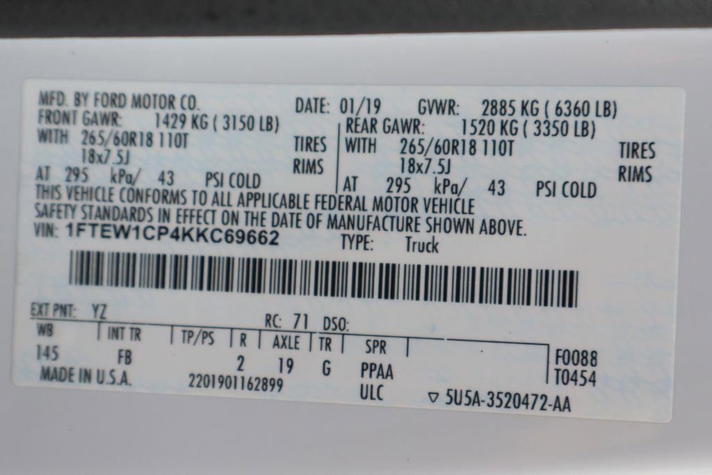 Used 2019 Ford F150 XLT image 57