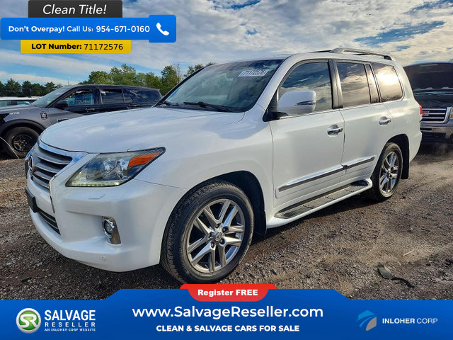 Used 2014 Lexus LX 570 4WD w/ Luxury Package image 1