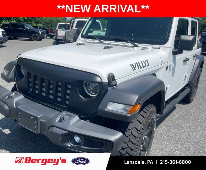Used 2021 Jeep Wrangler Unlimited Sport AWD/4WD image 1