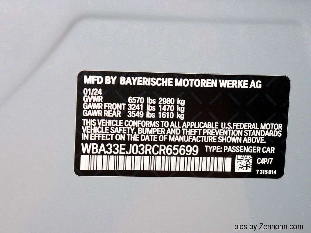 Used 2024 BMW 760i xDrive w/ Premium Package 2 image 72