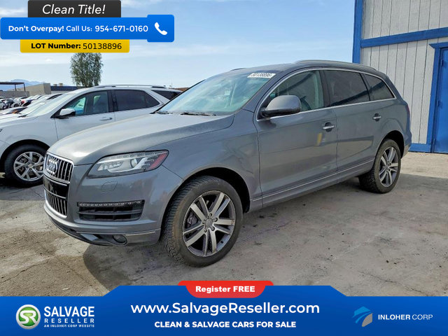 Used 2015 Audi Q7 3.0T Premium Plus w/ Premium Plus Package AWD/4WD image 1