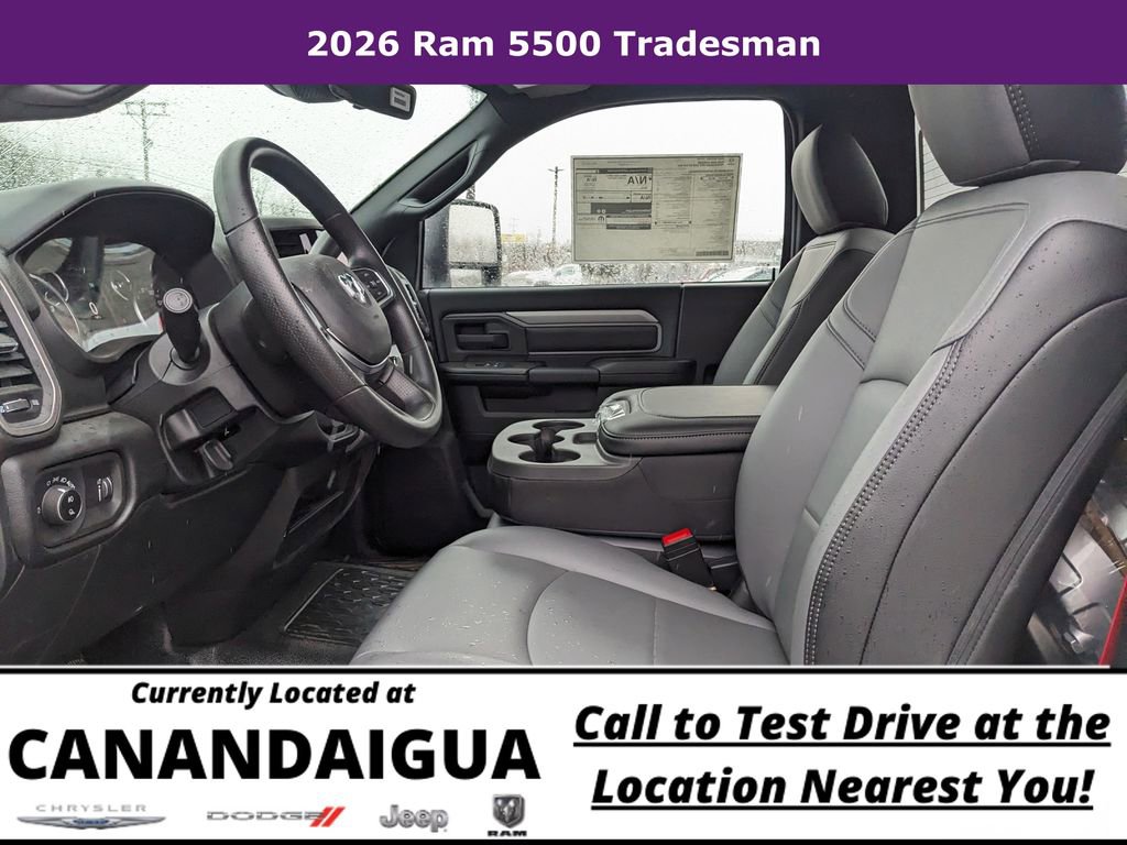 New 2026 RAM 5500 Tradesman w/ Chrome Appearance Group