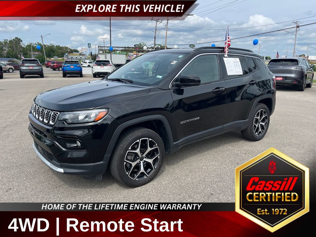 Used 2025 Jeep Compass Limited AWD/4WD 360° Tour