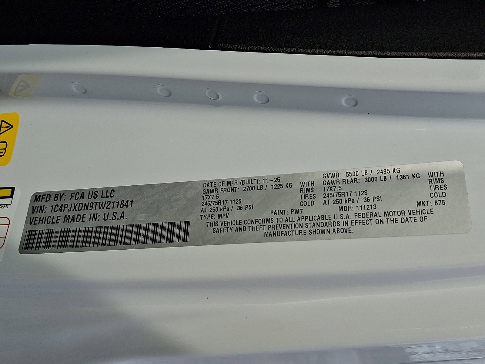 New 2026 Jeep Wrangler Sport S image 16