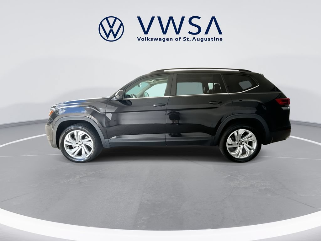 Used 2021 Volkswagen Atlas SE w/ Panoramic Sunroof Package FWD image 4