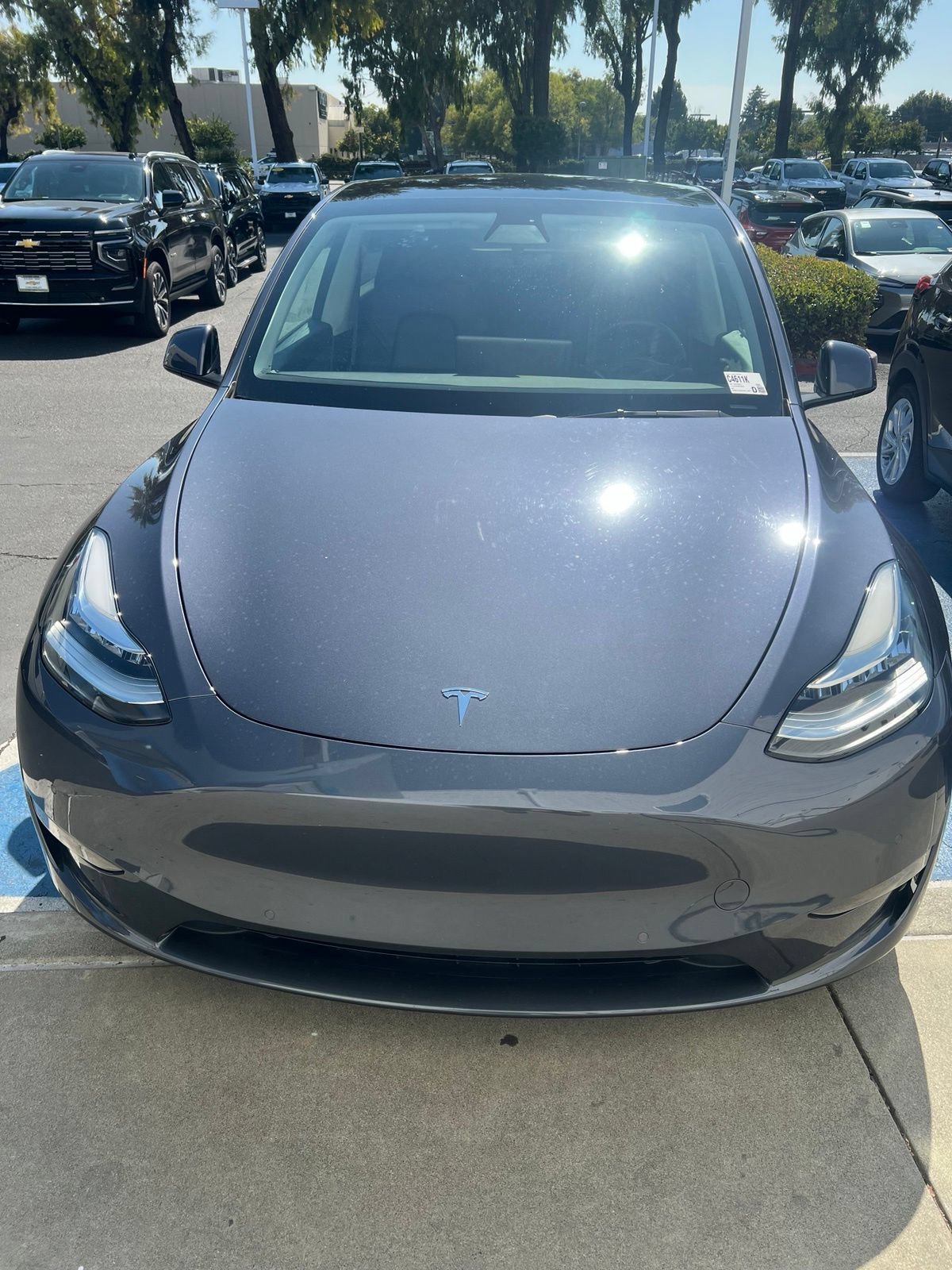 Used 2021 Tesla Model Y Long Range AWD/4WD image 1