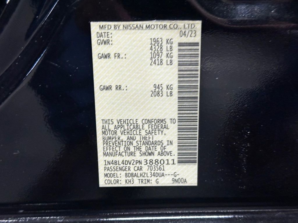 Used 2023 Nissan Altima 2.5 SV image 33