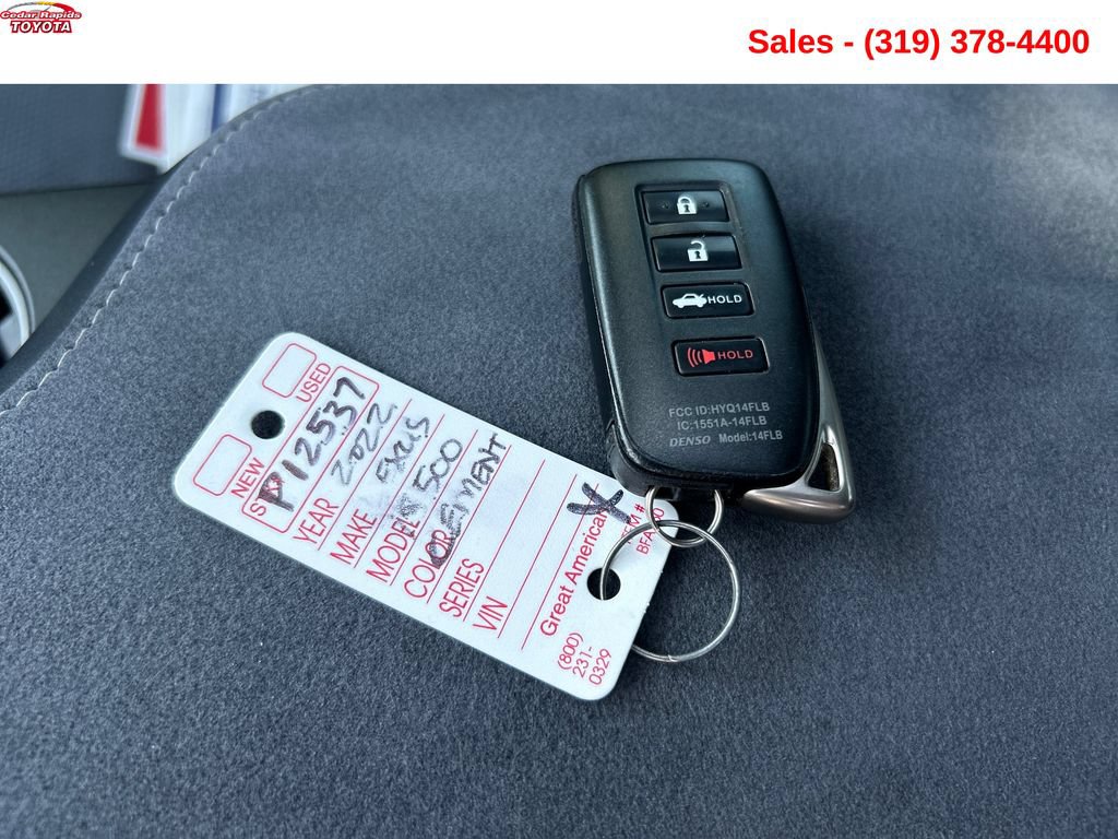 Used 2022 Lexus IS 500 RWD image 25