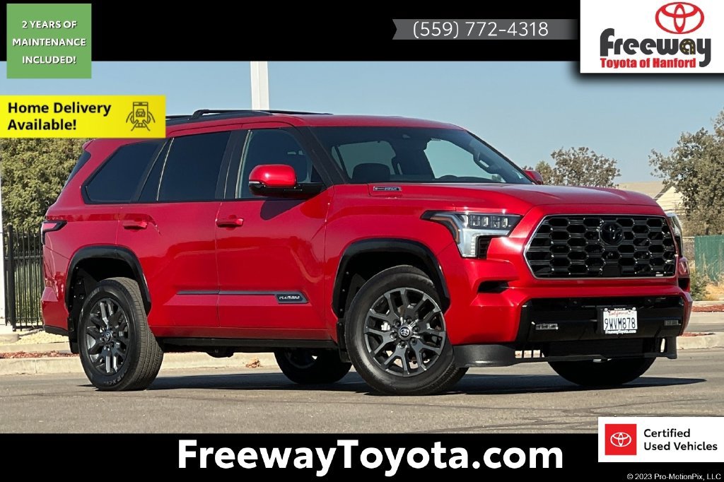 Certified 2026 Toyota Sequoia Platinum w/ Tow Technology Package