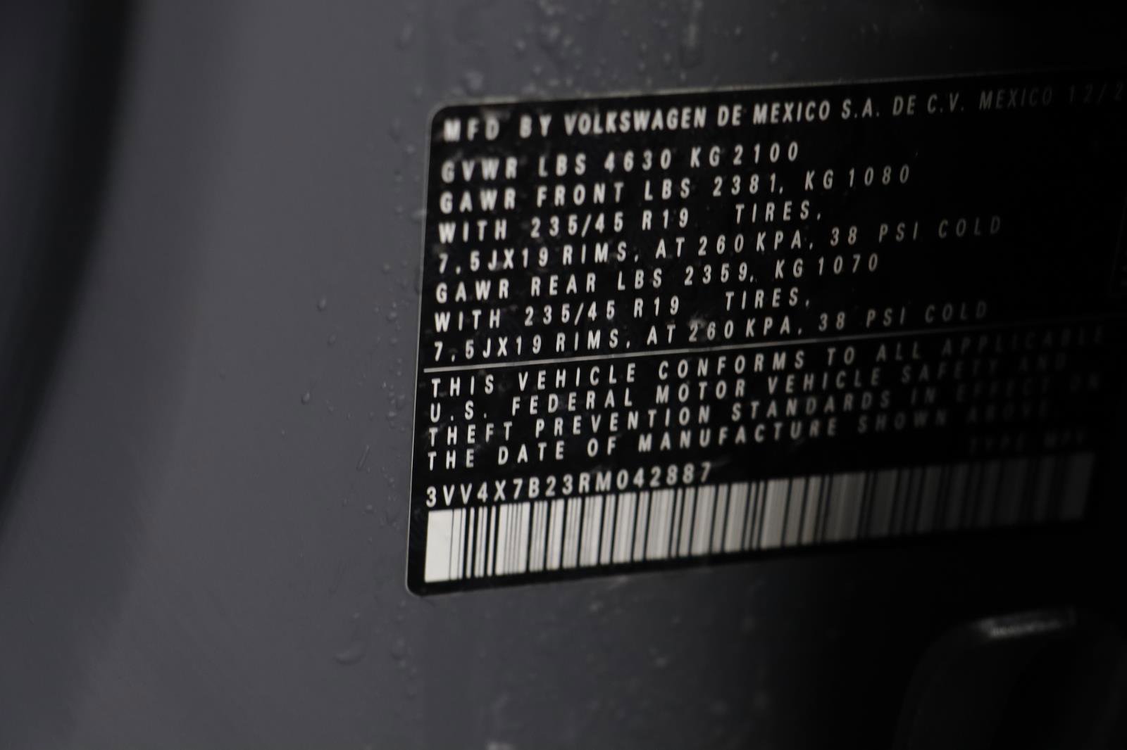 Certified 2024 Volkswagen Taos SEL image 24