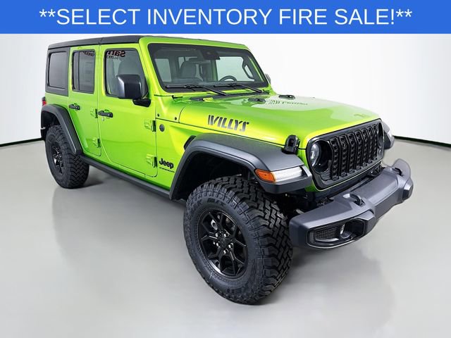 New 2025 Jeep Wrangler Willys