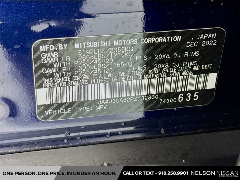 Used 2023 Mitsubishi Outlander SE Black Edition image 33