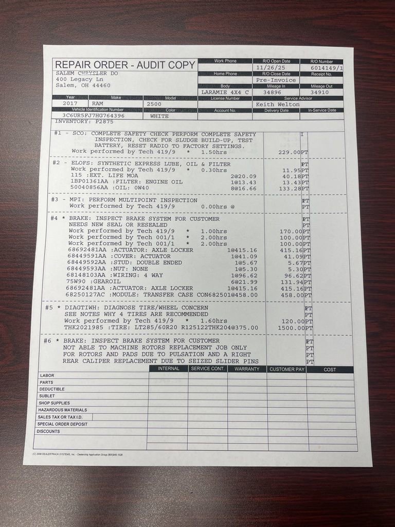 Used 2017 RAM 2500 Laramie w/ Convenience Group image 5
