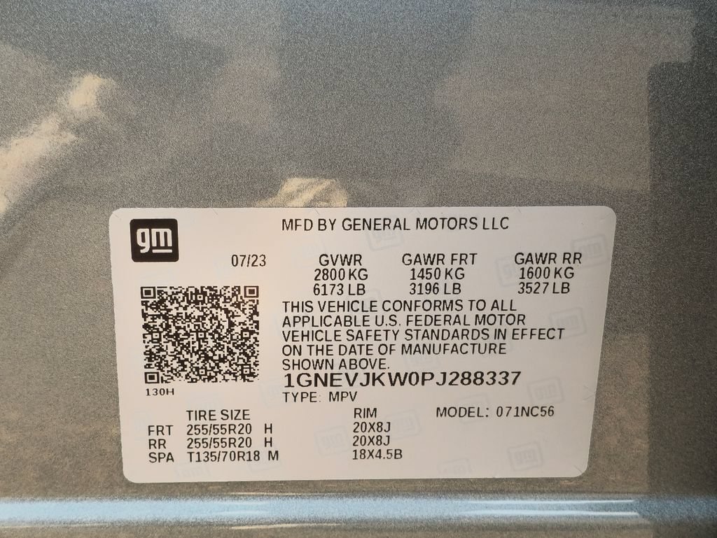 Certified 2023 Chevrolet Traverse RS w/ LPO, Floor Liner Package AWD/4WD image 37