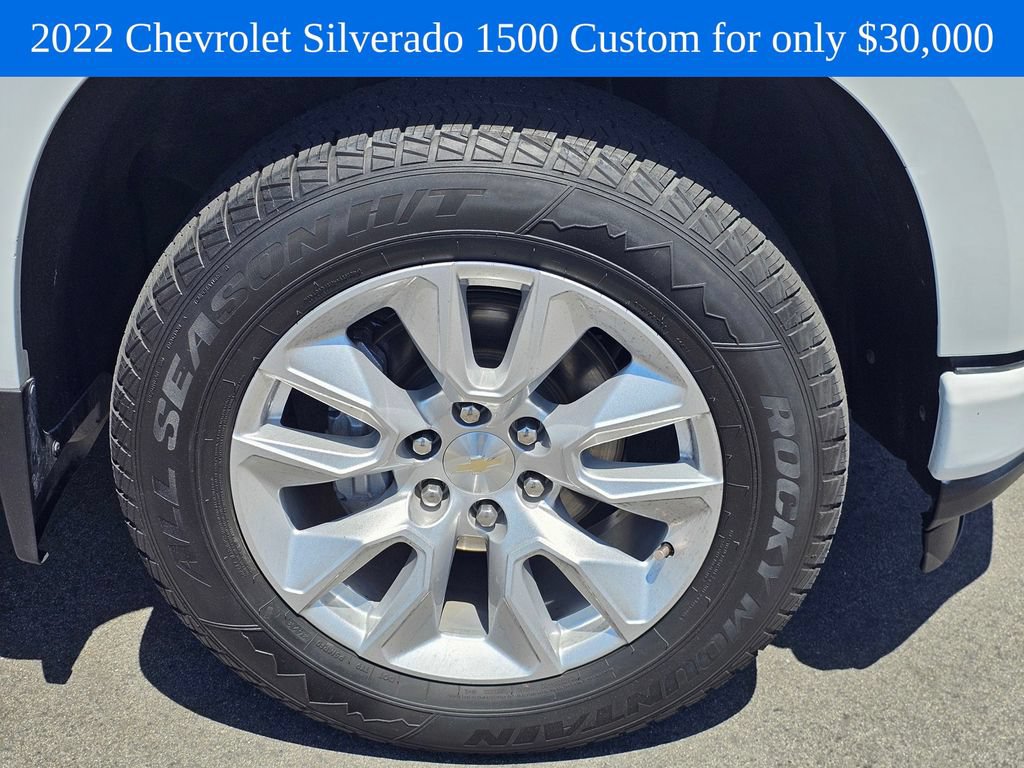 Used 2022 Chevrolet Silverado 1500 Custom w/ Safety Confidence Package RWD image 8