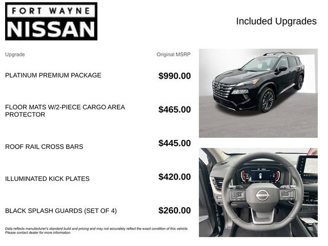 New 2026 Nissan Rogue Platinum w/ Platinum Premium Package AWD/4WD image 4