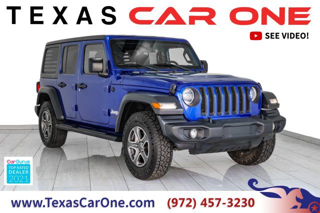 Used 2020 Jeep Wrangler Unlimited Sport S