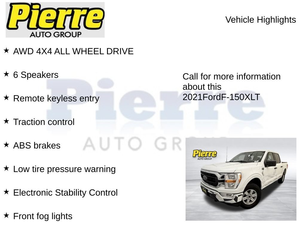 Used 2021 Ford F150 XLT w/ Trailer Tow Package AWD/4WD image 7