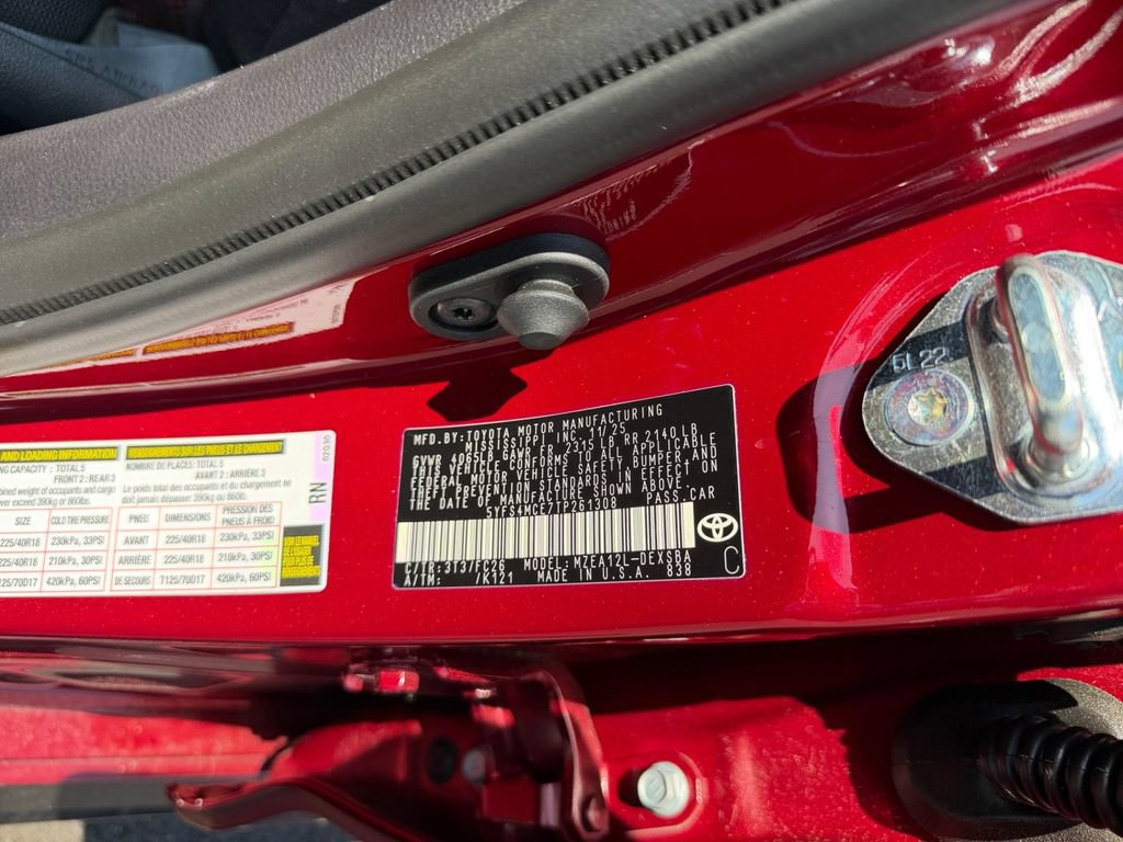 Certified 2026 Toyota Corolla SE FWD image 28