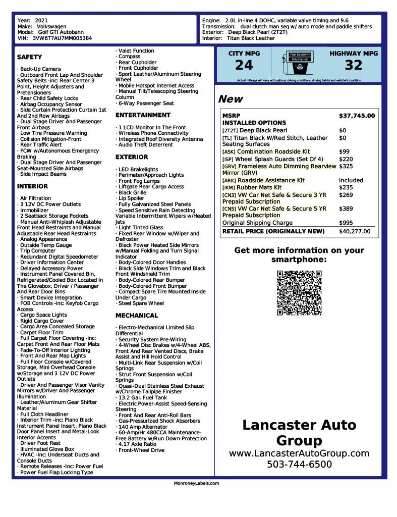 Used 2021 Volkswagen GTI Autobahn image 5