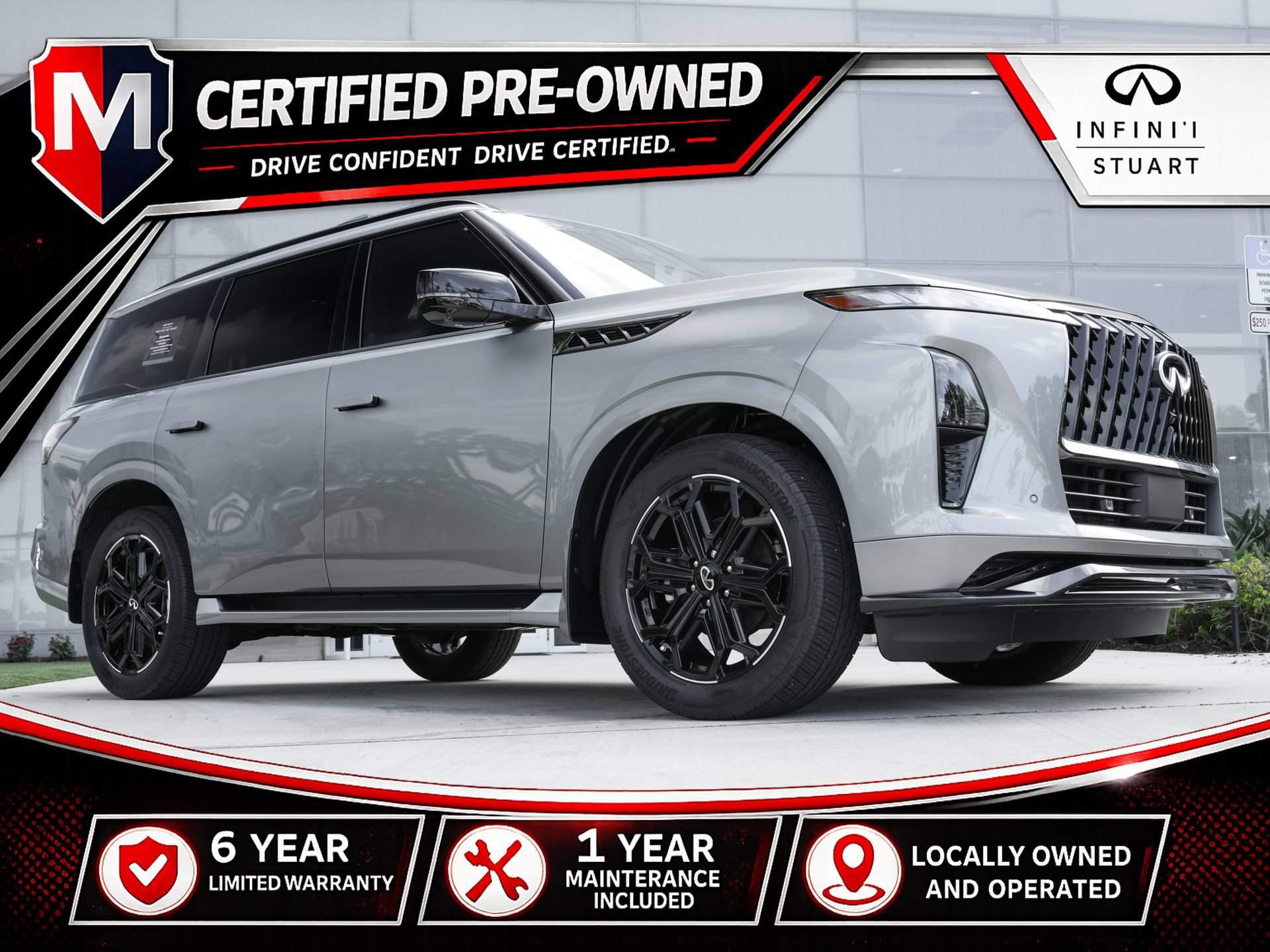 Certified 2026 INFINITI QX80 4WD w/ Sport Exterior Package image 1