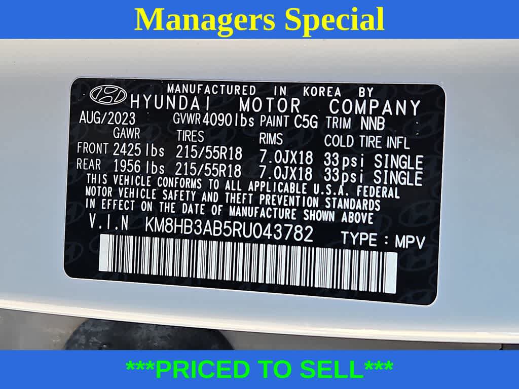 Used 2024 Hyundai Kona SEL FWD image 27
