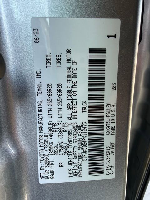 Used 2023 Toyota Tundra Limited AWD/4WD image 14