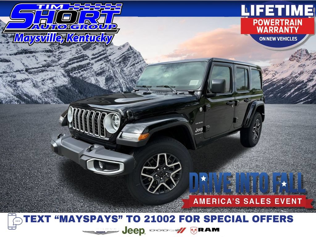 New 2024 Jeep Wrangler Unlimited Sahara w/ Technology Group AWD/4WD image 1