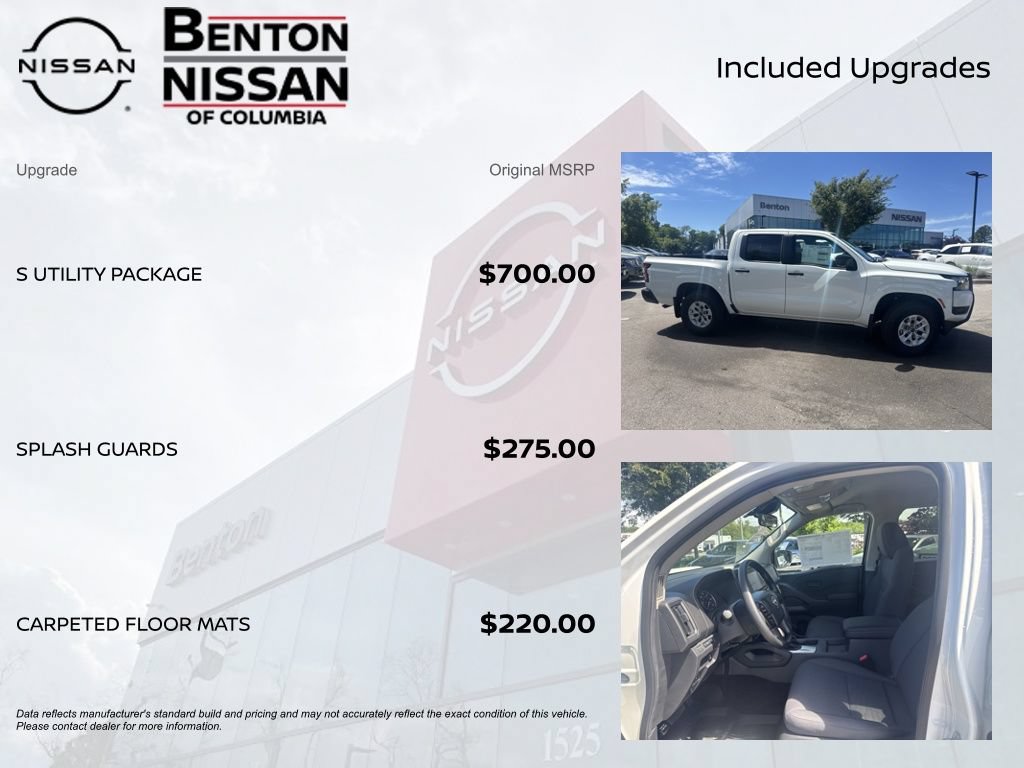 New 2026 Nissan Frontier S w/ S Utility Package AWD/4WD image 7