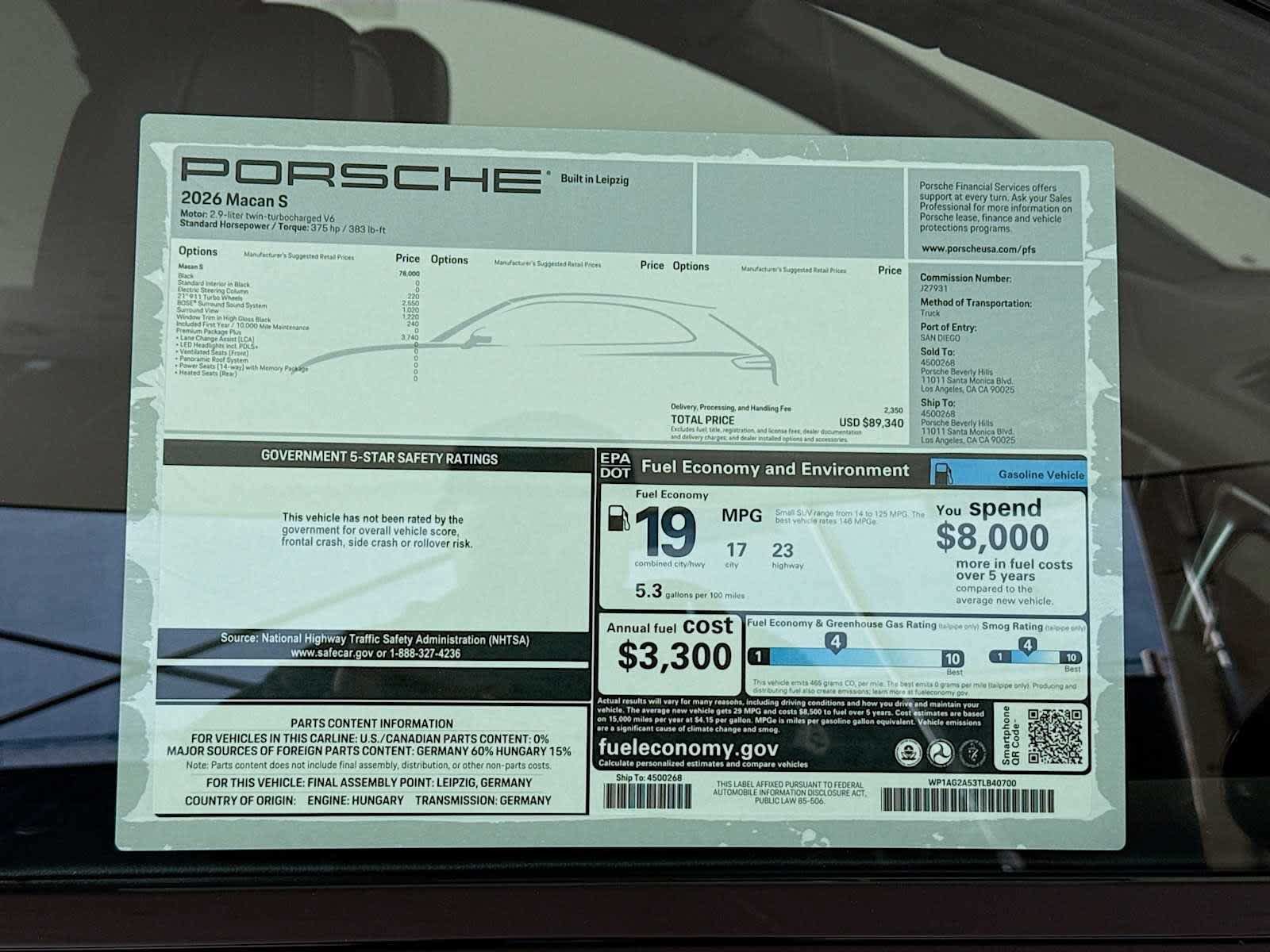 New 2026 Porsche Macan S AWD/4WD image 54
