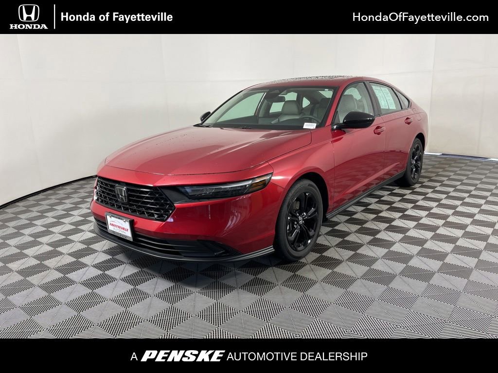 Certified 2025 Honda Accord SE