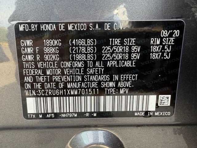Used 2021 Honda HR-V Sport image 7