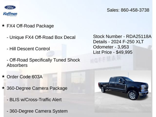Certified 2024 Ford F250 XLT w/ 360-Degree Camera Package image 5