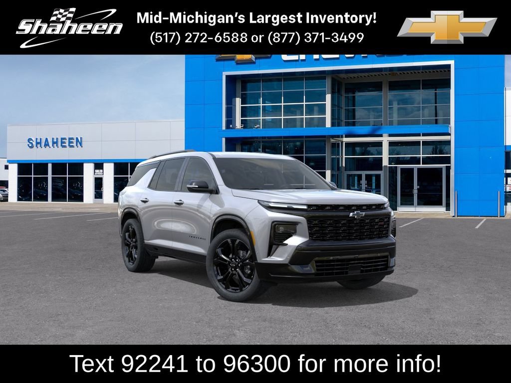 New 2027 Chevrolet Traverse RS w/ LPO, Floor Liner Package AWD/4WD video 1