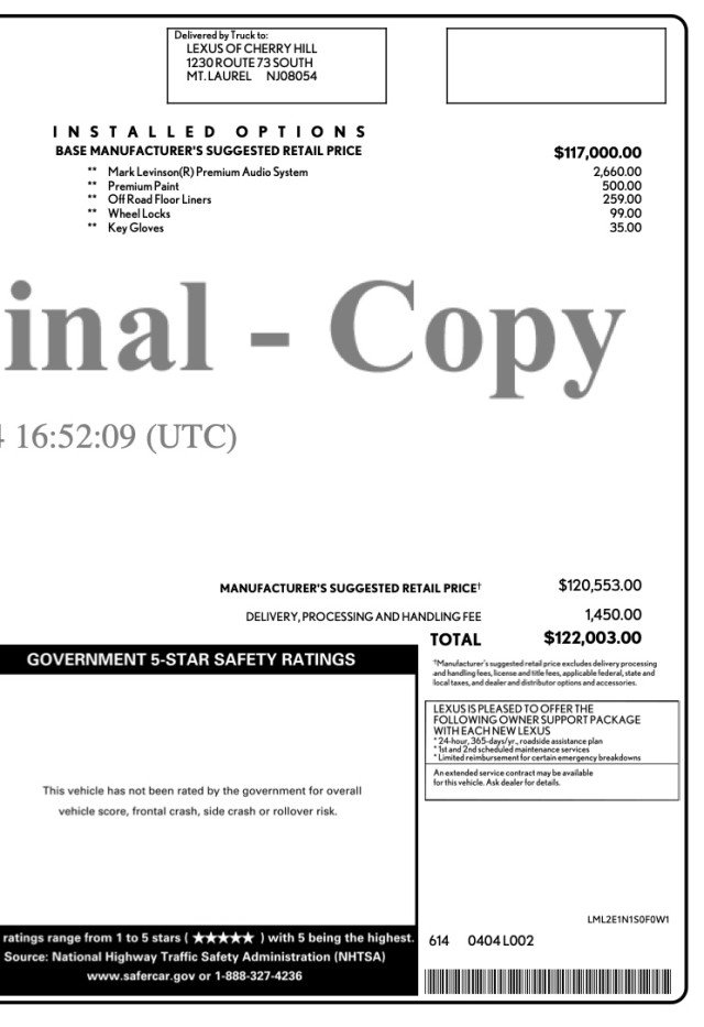 Used 2025 Lexus LX 700h F Sport image 74