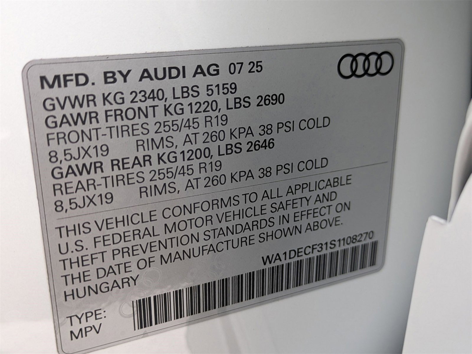 New 2025 Audi Q3 2.0T Premium image 17