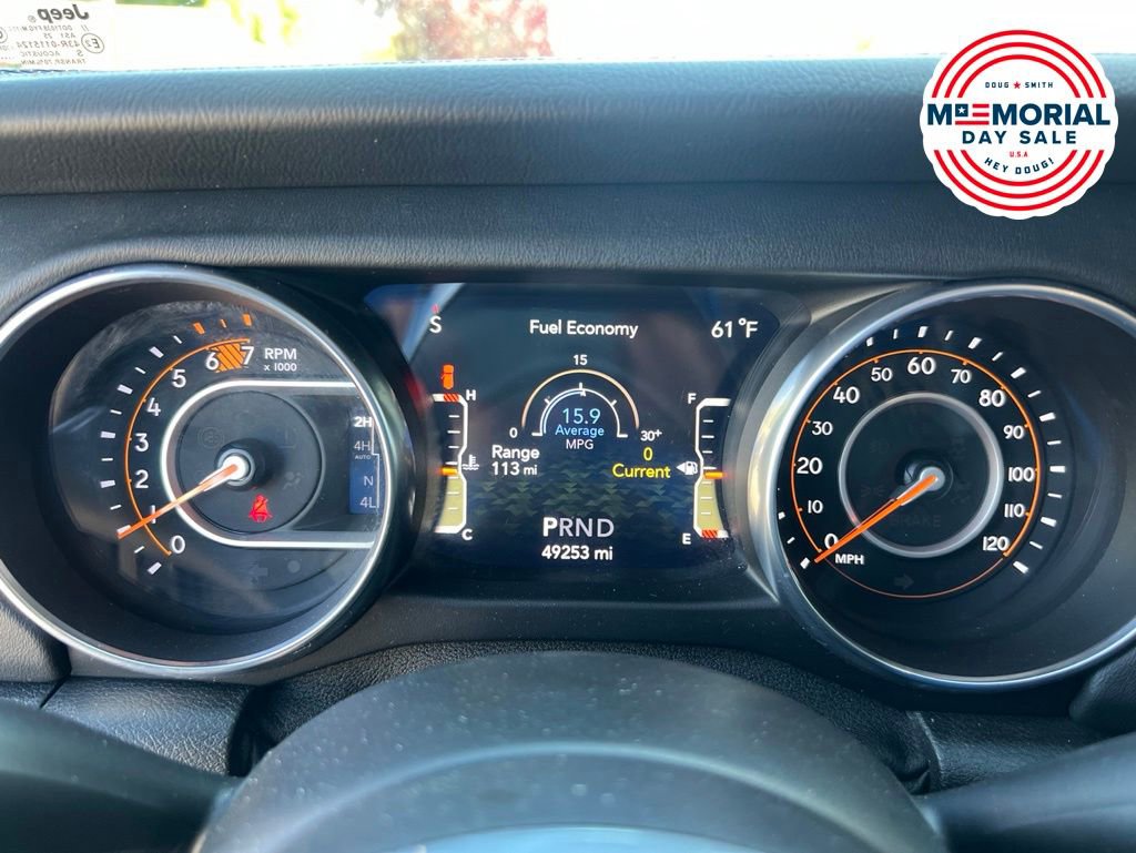 Certified 2021 Jeep Wrangler Unlimited Sahara AWD/4WD image 13