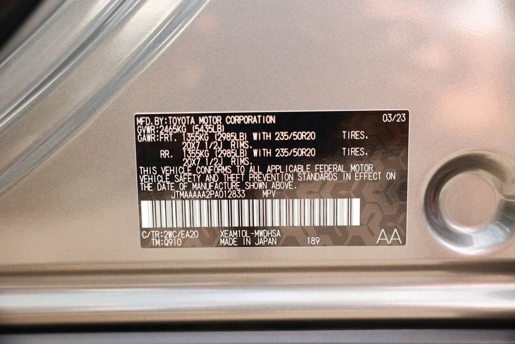 Used 2023 Toyota bZ4X Limited image 39