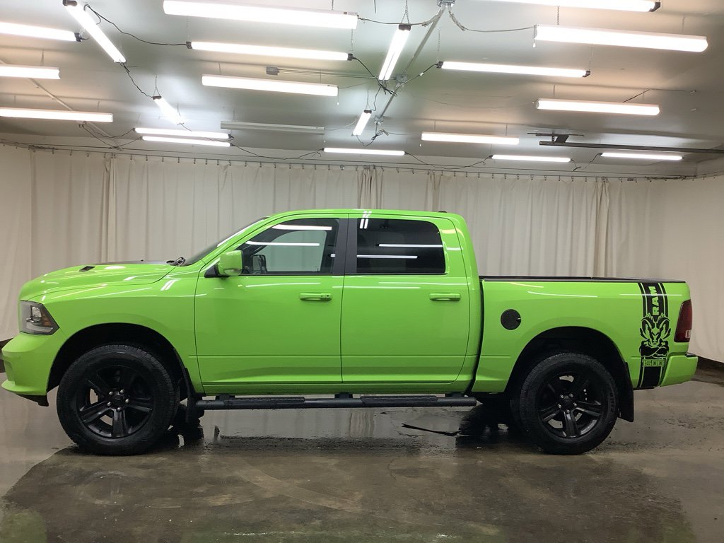 Used 2017 RAM 1500 Sport w/ Sublime Green Sport Package image 10