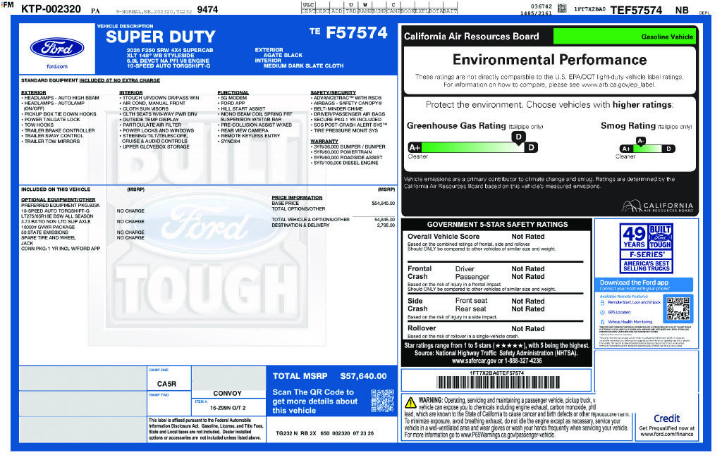 New 2026 Ford F250 XLT AWD/4WD image 7