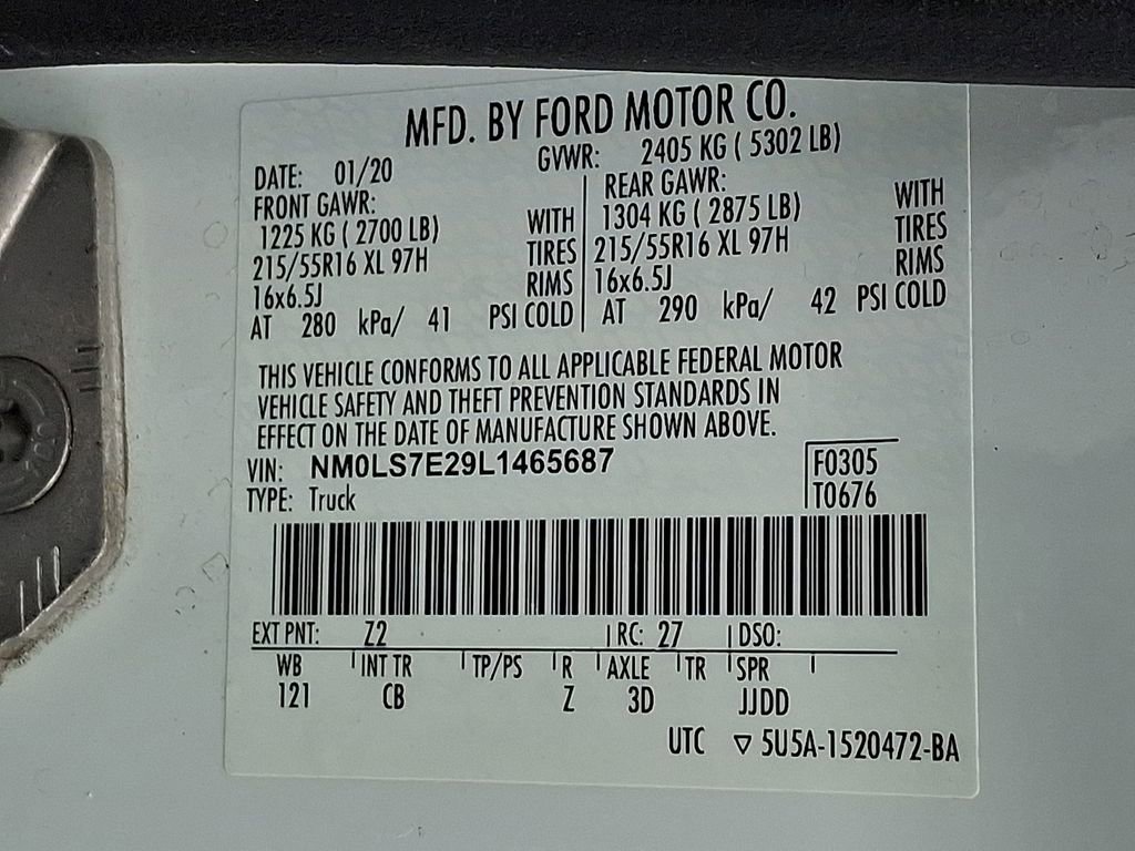 Used 2020 Ford Transit Connect XL image 28