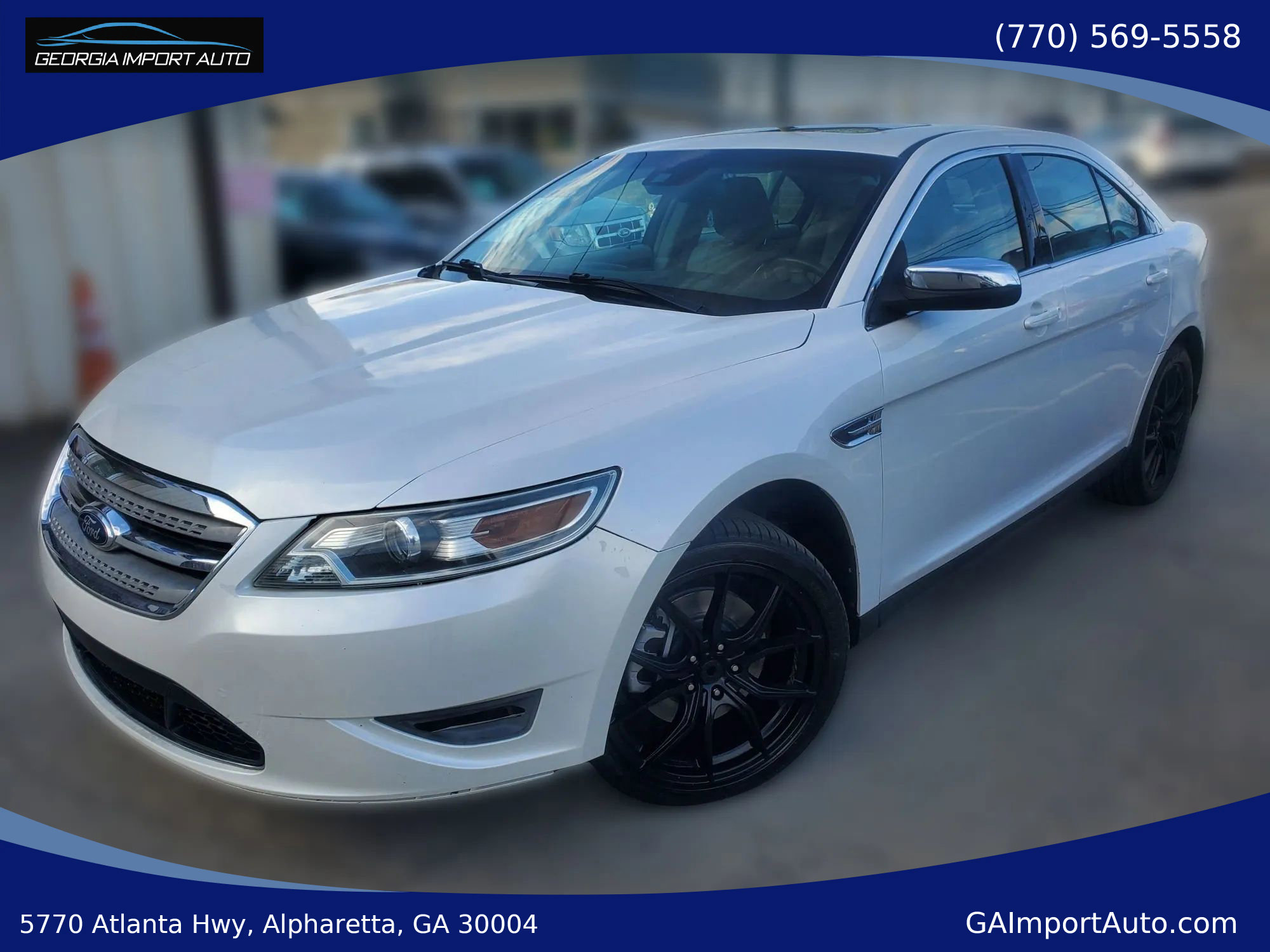 Used 2011 Ford Taurus Limited w/ 303A Rapid Spec Order Code image 1